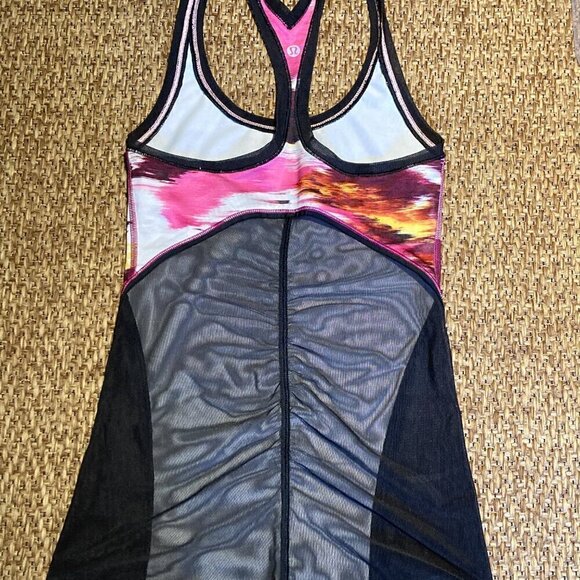 Lululemon Cool Racerback *Shine On Pigment Wind Berry Rumble Multi size XS - Picture 4 of 11